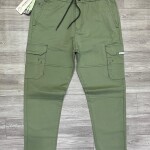 Wood Machine ankle Fit cargo cotton pant