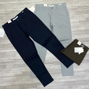 Wood machine Cotton Linen Pant