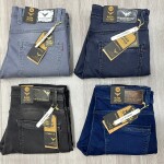 Black Letter Cargo Jeans