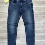 Black Letter Slim Fit Jeans