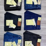 Black Letter Style Jeans