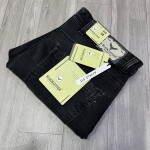 Black Letter Style Jeans