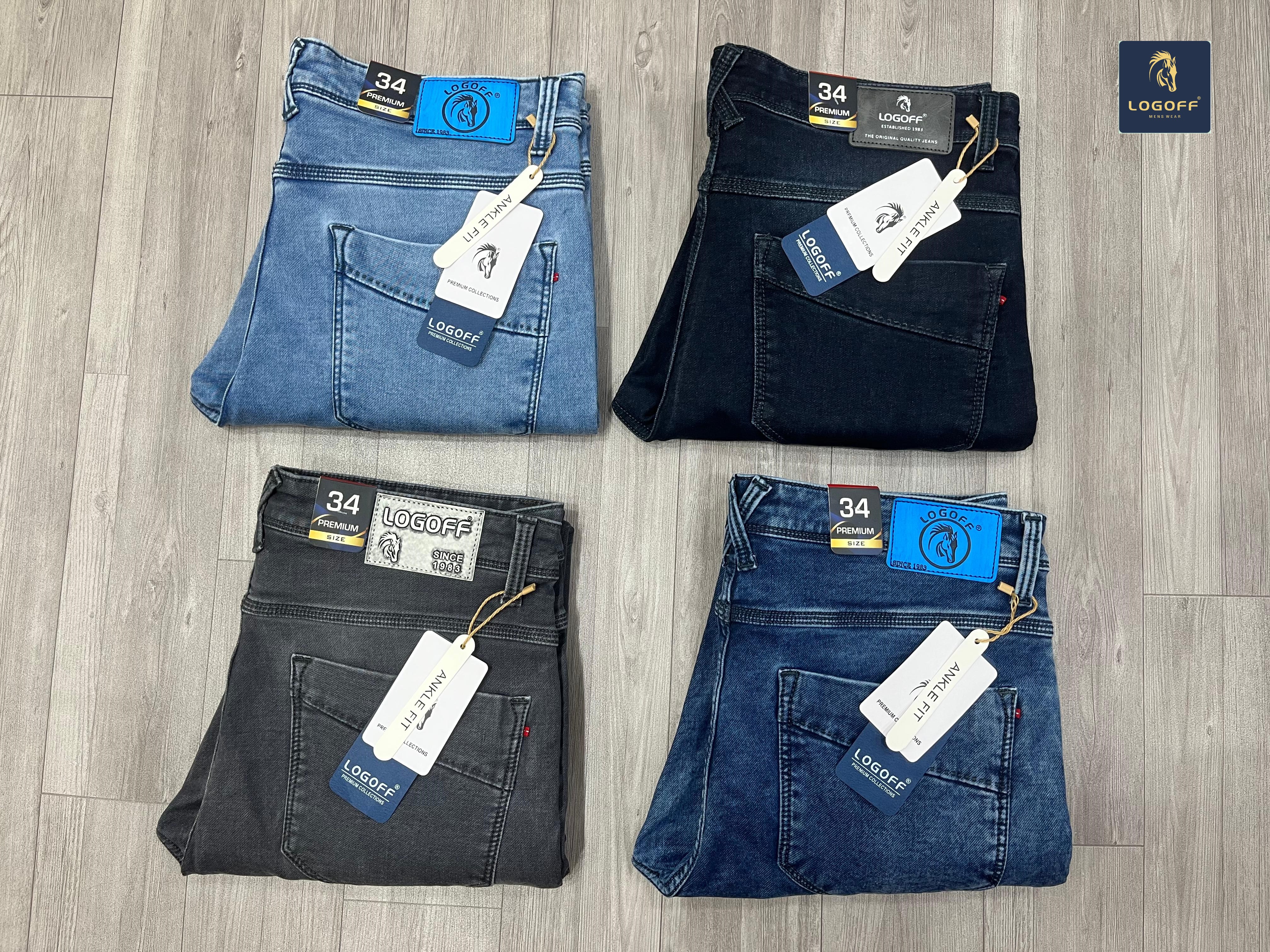 Logoff Ankle Fit Jeans