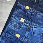 Wood machine Ankle Fit Jeans