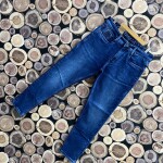 Wood machine Ankle Fit Jeans