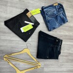 Wood Machine Ankle Fit Round Pocket Jeans