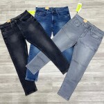 Wood Machine Ankle Fit Round Pocket Jeans