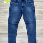 Wood Machine Ankle Fit Round Pocket Jeans