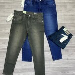 Wood Machine Ankle Fit Jeans