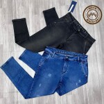 Wood machine Ankle Fit Tone Jeans