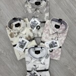 logoff premium cotton printed shirt