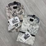 logoff premium cotton printed shirt