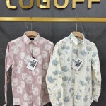 logoff premium cotton printed shirt