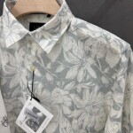 logoff premium cotton printed shirt