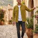 logoff sulpher double pocket shirt