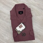 logoff sulpher double pocket shirt