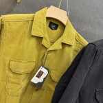 logoff sulpher double pocket shirt