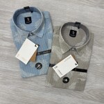logoff cotton printed shirt