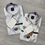 logoff cotton printed shirt