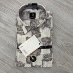 logoff cotton printed shirt