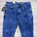 chain craft front zip style jeans pant