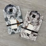 logoff premium cotton printed shirt
