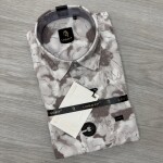 logoff premium cotton printed shirt