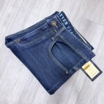 Black Letter Ankle Fit Jeans pant