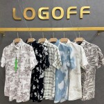 Logoff Half Sleeve printed Shirt