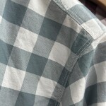 logoff cotton oxford stripes shirt