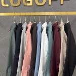 logoff imported linen shirt