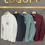 logoff imported linen shirt