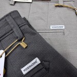 wood machine ankle fit cotton pant