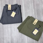 black letter cargo cotton pant