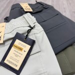 black letter cargo cotton pant