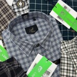 logoff cotton oxford checks shirt