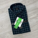 logoff cotton oxford checks shirt