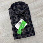 logoff cotton oxford checks shirt