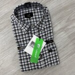 logoff cotton oxford checks shirt