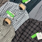logoff cotton oxford checks shirt