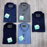 wood machine denim shirt