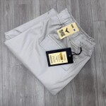black letter cargo jogger cotton pant