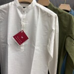 black letter full sleeve kurtha shirt