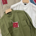 black letter full sleeve kurtha shirt