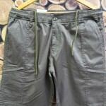 wood machine baggy cargo cotton pant