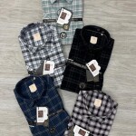 logoff half sleeve cotton oxford checks shirt