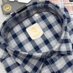 logoff half sleeve cotton oxford checks shirt