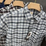 logoff half sleeve cotton oxford checks shirt