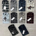 logoff full sleeve cotton oxford checks shirt