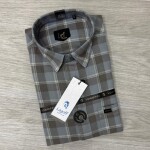 logoff full sleeve cotton oxford checks shirt